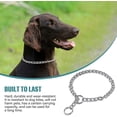 thumbnail image 5 of Collar de metal LIUYMXG Collar deslizante cadena para pasear mascotas 3 mm x 55 cm, 5 of 5