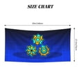 thumbnail image 2 of Lsque Geometry Dash Pattern Microfiber Bath Beach Towel Silver Fox Velvet Beach Towel Oversized Quick Dry Absorbent for Pool Swimming Bathroom 27.5x55in, 2 of 5