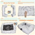 thumbnail image 5 of Túnel Cama para Gatos XxingSheep 4 Cuevas XL para Interiores, 5 of 5
