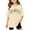 Beige, variant on Gaexia Girls Summer Tops Graphic Tunic Tee Tops Baggy Back To School Supplies Dressy Casual Summer Tops School Uniform,Red
