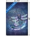 thumbnail image 3 of Brigid Ashwood - Celtic Dragonfly Wall Poster, 22.375" x 34", 3 of 3