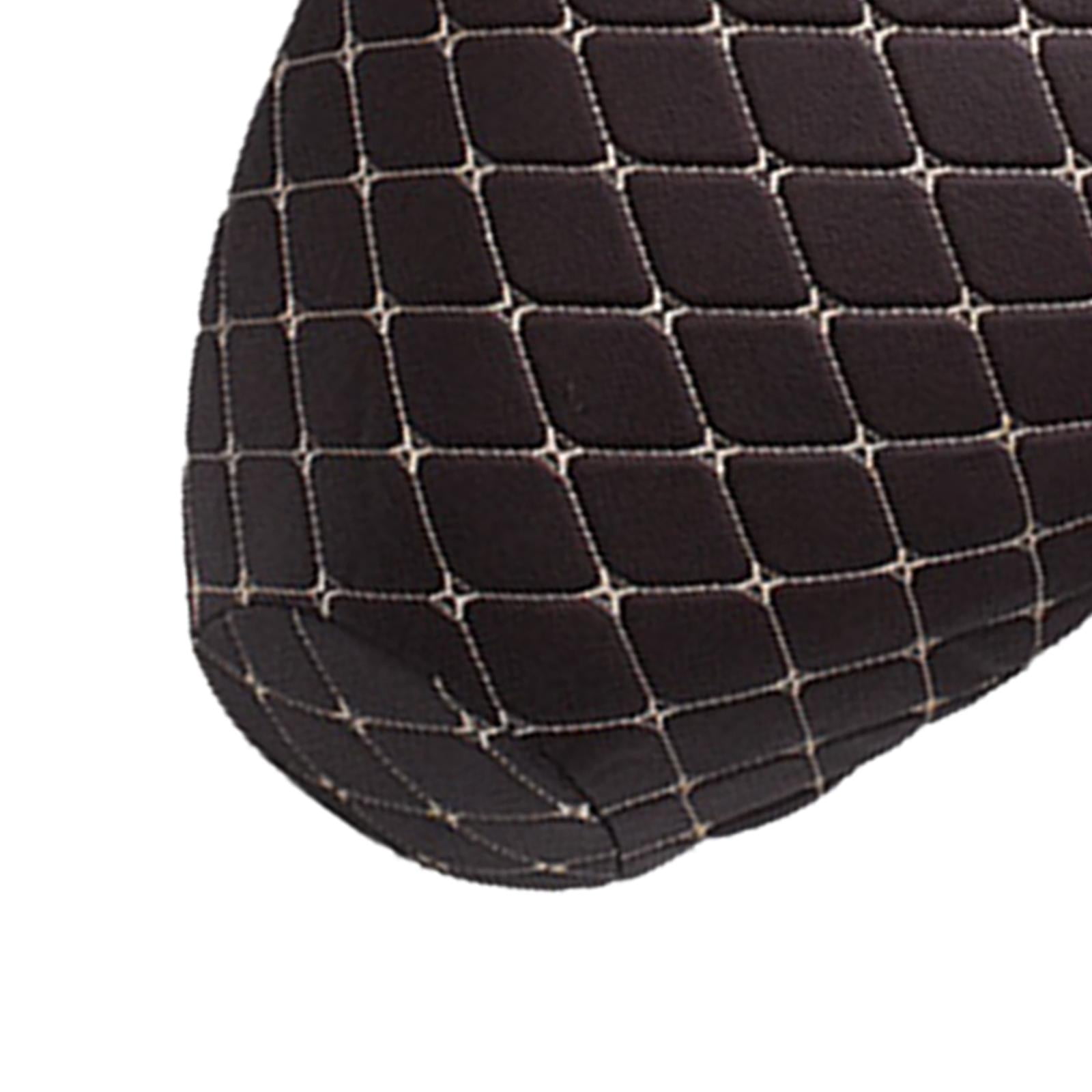 Housse De Siège Moto Imperméable En Cuir PU - Élastique, Respirante, Pour La Plupart Des Motos (noir, Marron, Argent) - 10
