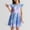 Light Blue, variant on Dress Girls Cute Birthday Dress Kids Girls Fancy Dress 7-8 Years