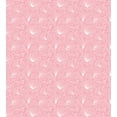 thumbnail image 2 of Ambesonne Pale Pink Duvet Cover Set, Ornate Floral Lines, 2-Calking, White, 2 of 6