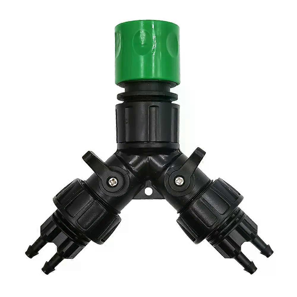 Drip Irrigation Tap Adapter 4-Way Splitter for Garden 1/4 Hose ...