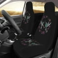 thumbnail image 3 of KAKALAD Flowers And Hummingbird 05 Car Accessories Seat Covers Set Vehicle Seat Covers Universal Front Seats Protector 2 Pcs, 3 of 9