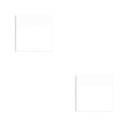 thumbnail image 1 of Methold Bloc de notas adhesivas de 50 hojas, impermeable, transparente, autoadhesivo, sin rastro, para escuela, oficina, biblioteca, pizarra, Bloc de Type1 NO1, 1 of 5
