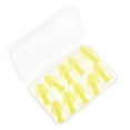 thumbnail image 2 of Unique Bargains 5 Pair Swimming Ear Plugs Mushroom-shaped Waterproof Ear Protection Yellow, 2 of 5