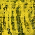 thumbnail image 1 of Ahgly Company Indoor Square Abstract Yellow Modern Area Rugs, 5' Square, 1 of 4