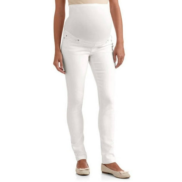 Maternity Full Panel Colored Skinny Jeans - Walmart.com