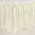 thumbnail image 6 of Lush Decorr Ruffle Crib Skirt Gray Single 28x52x16, 6 of 11