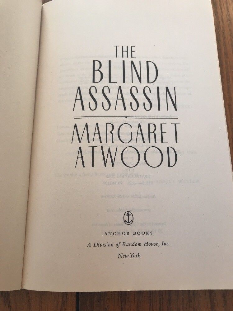 the blind assassin review the blind assassin review