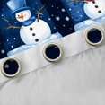 thumbnail image 4 of Manfei Happy Christmas Black Out Curtains,Snowman Pattern Curtains Pack of 2 (42x63 Each),Hellow Winter Bedroom Curtains For Girl,Luxury Bedroom Decor, 4 of 6