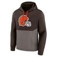 thumbnail image 2 of Men's Fanatics Brown Cleveland Browns Winter Camp Pullover Hoodie, 2 of 3