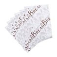 thumbnail image 3 of 100PCS Fried Food Grease-proof Paper Cupcake Pizza Liner Kitchen Oil-Absorbing Paper Pad for Packaging Baking (Coffee Letter Pattern), 3 of 8