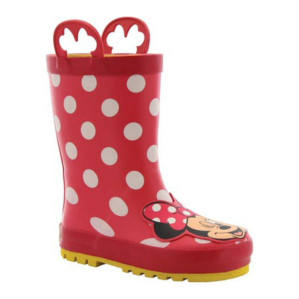 Western Chief Girls' Western Chief Minnie Mouse Rain Boot Walmart