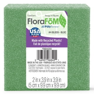 FloraCraft Styrofoam Block, 10 x 12 x 1-1/4
