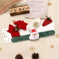 thumbnail image 1 of 4Pcs Christmas Clips Kit Bow Hair Pins Small Santa Stocking Reindeer Hair Barrettes Cute Holiday Hair Accessories For Girls Women Kids Toddlers Birthday Gifts, 1 of 5