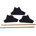 thumbnail image 1 of 1 Set Flute Cleaning Rod and Cloth Flute Cleaning Tools Kit Include Cleaning Cloths and Cleaning Rods, 1 of 6