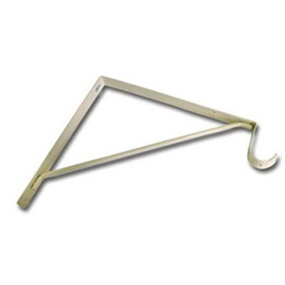 Knape & Vogt KV1195 WH Heavy Duty Shelf & Rod, White