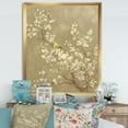 thumbnail image 2 of Designart Fleur de cerisier blanc III Art mural encadré, 2 of 3