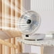 thumbnail image 4 of Wall-mounted Rechargeable Portable Fan 3 Speeds Operated Collapsible Fan for Travel Office Room Household, 4 of 5