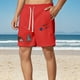 thumbnail image 1 of WILLBEST Pantalones Cortos para Hombre, Informales, con Estampado de Dinosaurio, de Verano, Cómodos, Holgados, Unisex, de 5 Pulgadas, para Uso Diario, Deportes y Actividades Al Aire Libre., 1 of 4