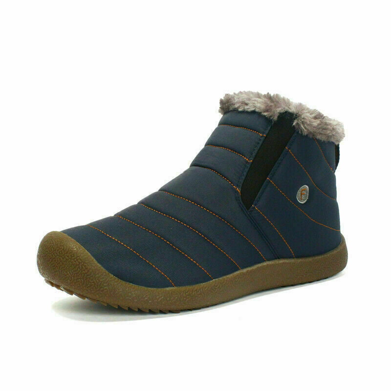 Details about   Women Winter Outdoor Warm Ankle Snow Boots Fur Side Thermal Shoes 