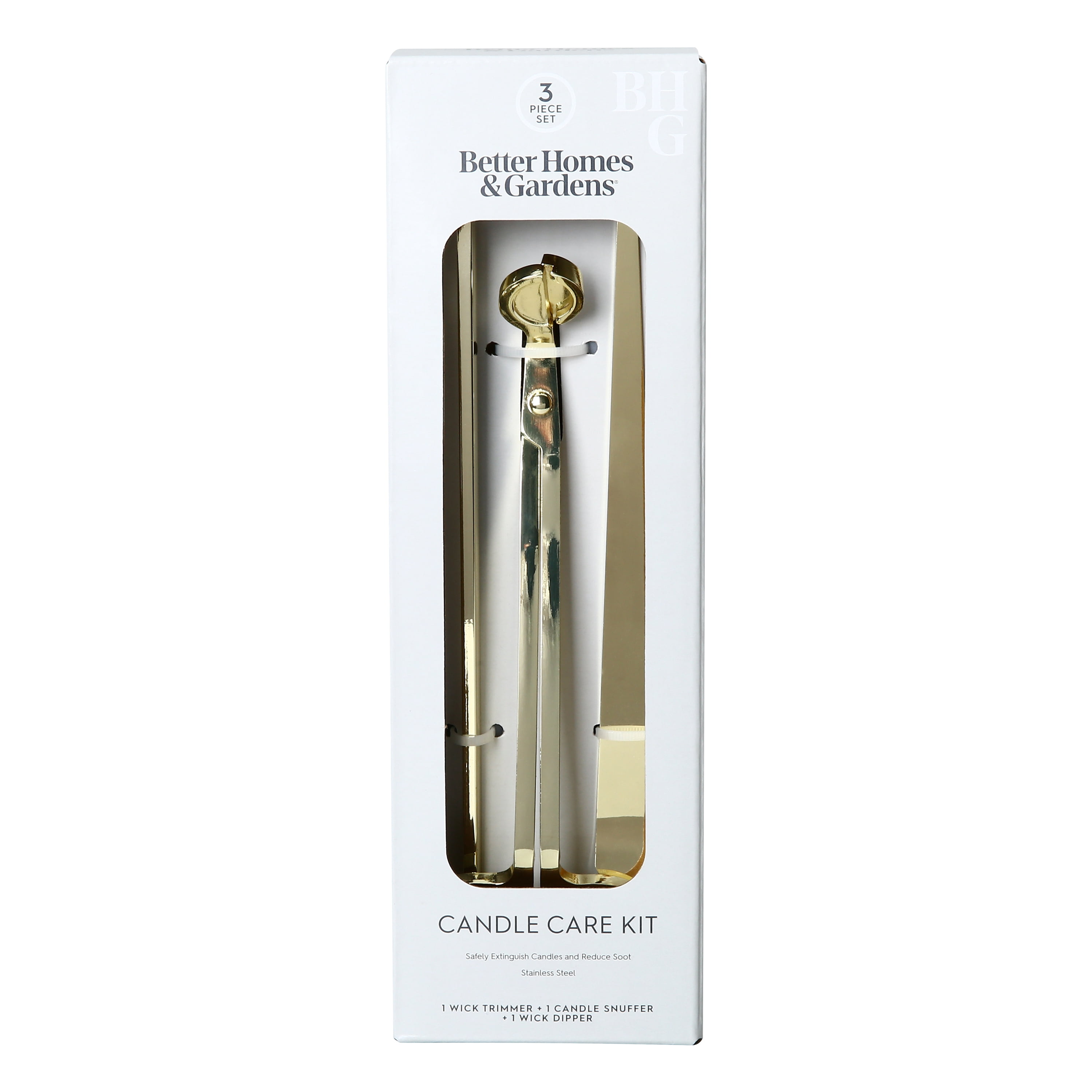 Better Homes & Gardens Brass Candle Care Kit