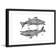 thumbnail image 2 of "Sea Bass" Framed Painting Print, 2 of 4
