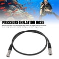 thumbnail image 3 of Inflation Adapter Hose, High Pressure 39 Inch 8mm Quick Connector Double Female Heads for Inflation Devices, 3 of 7