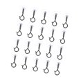 thumbnail image 4 of deevoka 20 Pieces Adhesive Hanging Ceiling Hooks for Bags Wind Chimes Mobile Curtain Black, 4 of 9