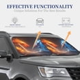 thumbnail image 4 of Daiia Red And Blue Fire Dragon D 2PCS Car Windshield Sun Shade, Foldable Sun Shield for Car Front Window, Auto Sun Blocker Visor Protector Universal for Truck SUV Pickup-Large, 4 of 7