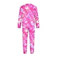 thumbnail image 5 of Halloween Family Pajamas Set Long Sleeve Crew Neck, Soft Matching Halloween Pajamas with Ghost Magic Potion Print, Cute Family Halloween Pajama Set Sleepwear, 5 of 6