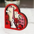 thumbnail image 5 of Love Heart Red Sculpture Ornament Free Standing Table/Bookshelf/Home Wall/Office/Table Decoration Gift Art Style, 5 of 5