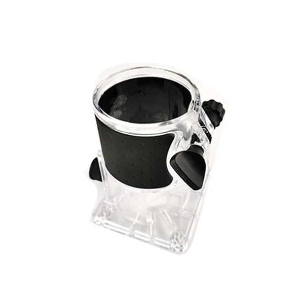 Enrutador a prueba de agua, de fresado, Base de corte resistente al desgaste, tabla de equilibrio estable Flexible con cubierta transparente Herramientas eléctricas Cubierta transparente NO6 Riwesomey TO009183-07