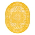 thumbnail image 2 of Unique Loom Richmond Collection Area Rug - Medallion (7' 10" x 10' Oval Yellow/Ivory), 2 of 6