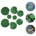thumbnail image 4 of 8Pcs Decorative Lily Pads Artificial Pond Decorations Durable Pond Plants Accessory, 4 of 8
