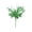 Green, variant on Silver Frosted Christmas Tree Picks, 15.75in Artificial Fern & Pine Stems for Wreath Centerpiece Holiday Decor Winter Home Silver