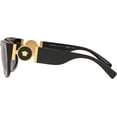 thumbnail image 2 of Versace 0VE4372 GB1/81 55mm Woman Black Polarized Sunglasses, 2 of 4