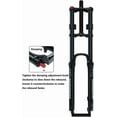thumbnail image 4 of 26/27.5/29 Inch Mountain Bike Suspension Fork – Double Shoulder Air Fork, 180mm Travel Adjustable MTB Front Fork, QR Disc, Bicycle Shock Absorber for Downhill & Enduro QR 26in, 4 of 7
