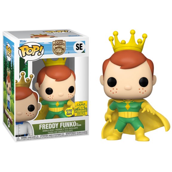Collectible Funko POP! Camp Fundays: Freddy Funko As Vision (GiTD)(2023 Camp Fundays)(500PCS) #SE