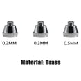 thumbnail image 4 of Boquilla de aerógrafo con tapa de aguja de 0,2 mm, 0,3 mm y 0,5 mm. Accesorios de repuesto con llave para kit de pistola pulverizadora de aerógrafo., 4 of 5