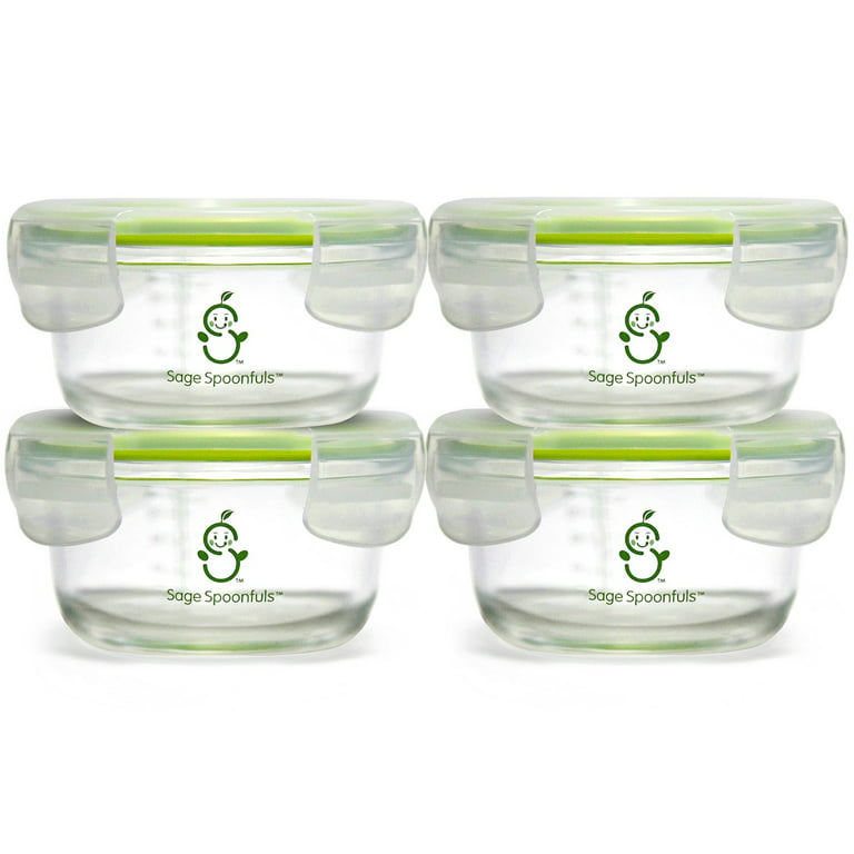 Prep Jars Baby Food Storage Glass Container - Bellies-2-Babies