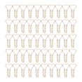 thumbnail image 2 of Small Pen Clips, Strong Clamping Force Rustproof Lightweight Pen Clips 50pcs Durable  for Office for School, 2 of 8