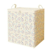 Vikakiooze Heavy Duty Storage With Reinforced Handles Extra Large Storage Bags For Clothes Toys Christmas Decoration Organizer Tote Bag Thickened Double Zipper