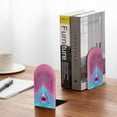 thumbnail image 5 of Sikiie Pink Shark Pool Fantasy Bookends 1 Pair, Wood Bookends for Shelves, Book Ends for Shelves, Book Shelf Holder for Home Office, 5 of 7