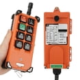 thumbnail image 1 of Hoist Control, Durable Safe Practical Hoist Remote Control, For Two Mechanism Inching Hoist 380V Standby 1 Button Single Hook Single Speed, 1 of 8