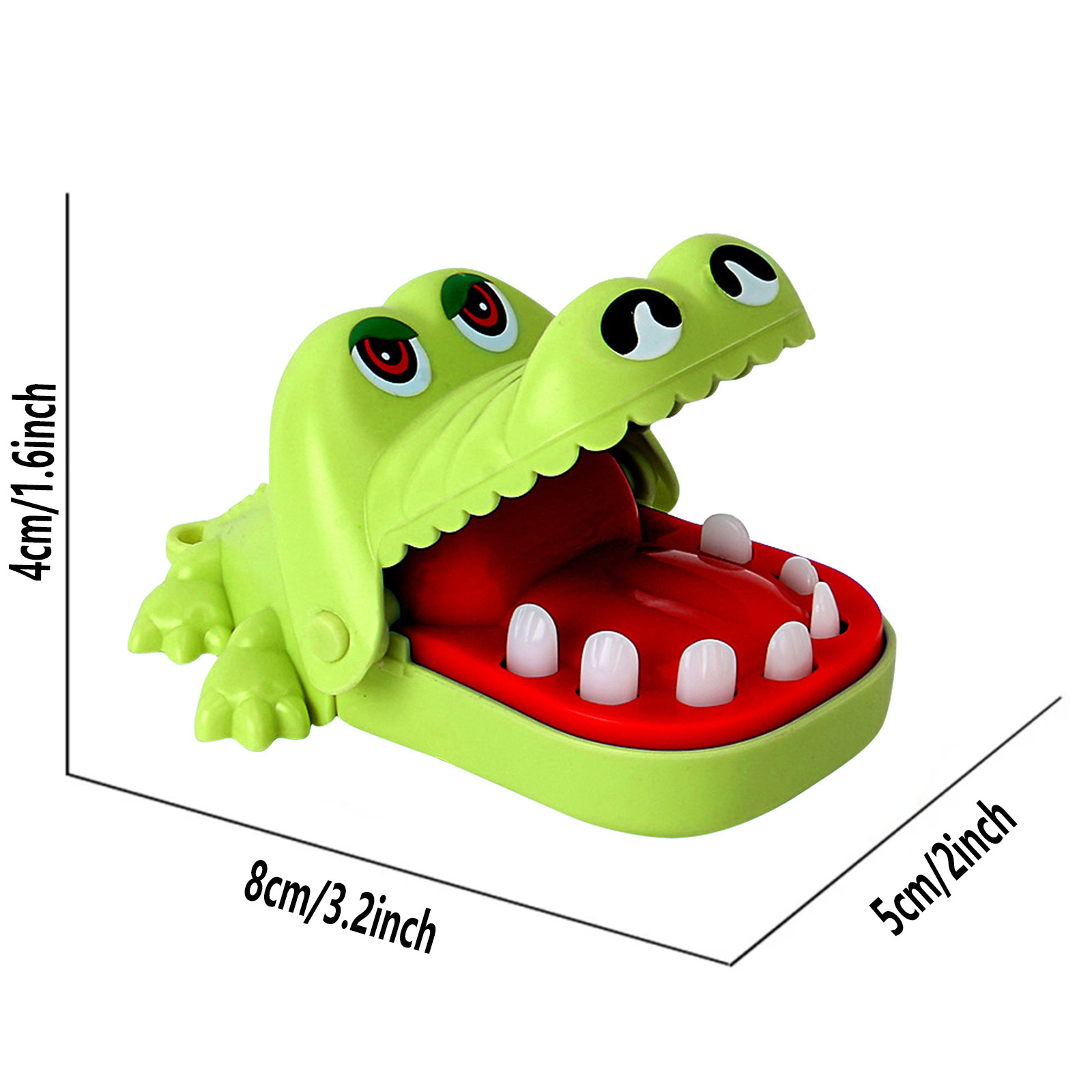 Novelty Practical Toy Large Mouth Biting Finger Jokes Toys Funny Family ...