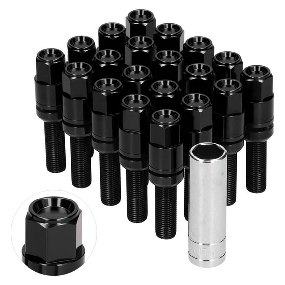 Wheel Lug Stud,20pcs Steel Extended Lug Steel Lug Bolts Lug Bolts Reliable and Durable